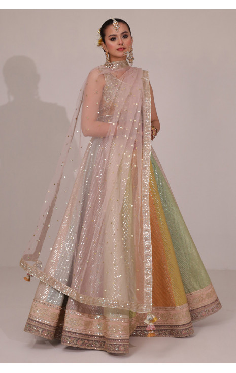 Pastel Lehnga Choli